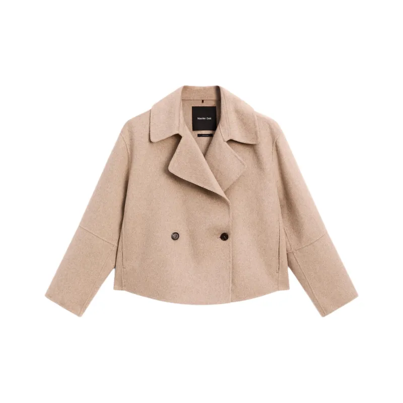 Massimo Dutti Jackets Coats Women's Brown-0