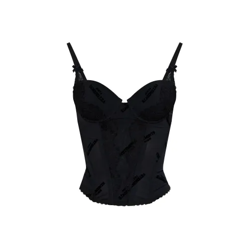 Vetements Logo Detailed Corset Top