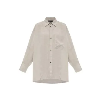 Jacquemus Poche Shirt 'Light Grey'