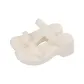 White[Minimalist Style Solid Color]