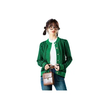 FAWENXIANGZI Knitwear Women's Green