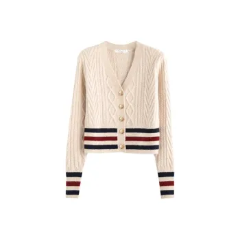 Tonlion Knitwear Women's White Tone