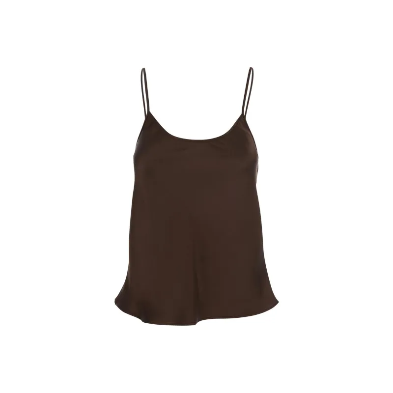 BE PLAIN Camisole Women's Brown-0
