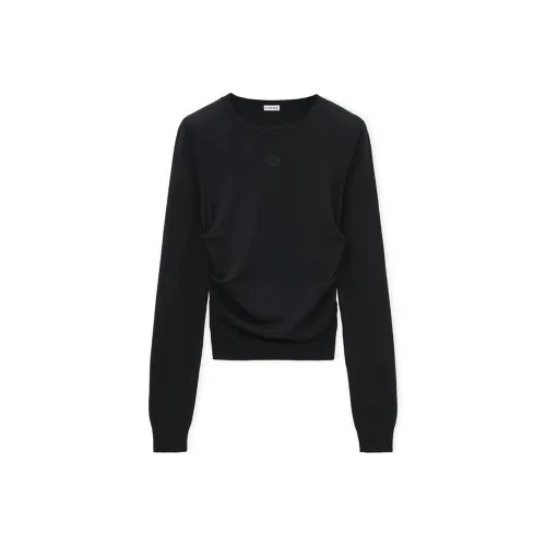 LOEWE SS25 Cashmere Sweater Women's Black
