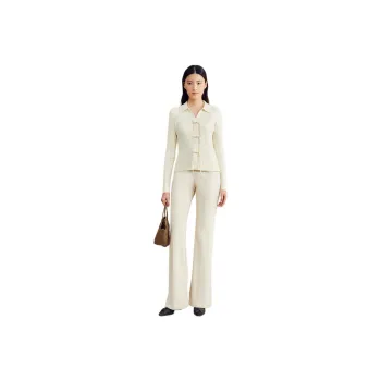 Yiner Knitwear Women's Cream White