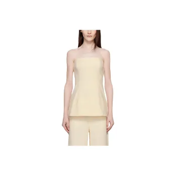 Staud Strapless Top Women's Ecru