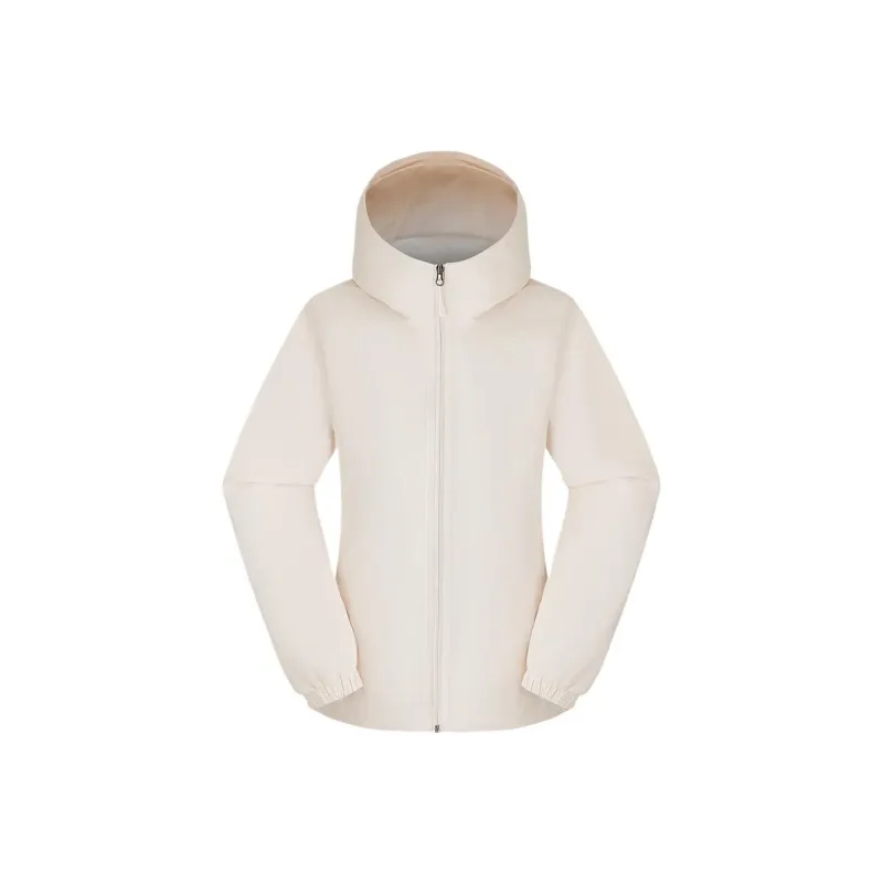 THE NORTH FACE City Outdoor Collection SS25 Jackets Coats Women's Warm Sand White-0