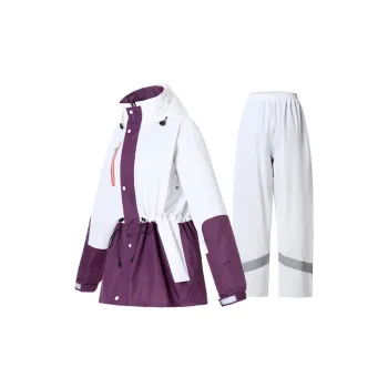 RAINFREEM Polyester Two Piece Raincoat Set
