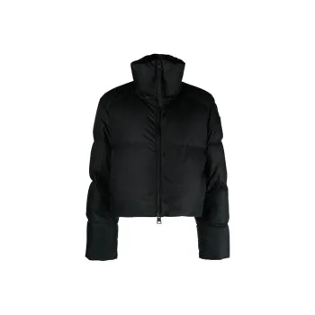 Canada Goose Garnet Zip Up Cropped Puffer Jacket