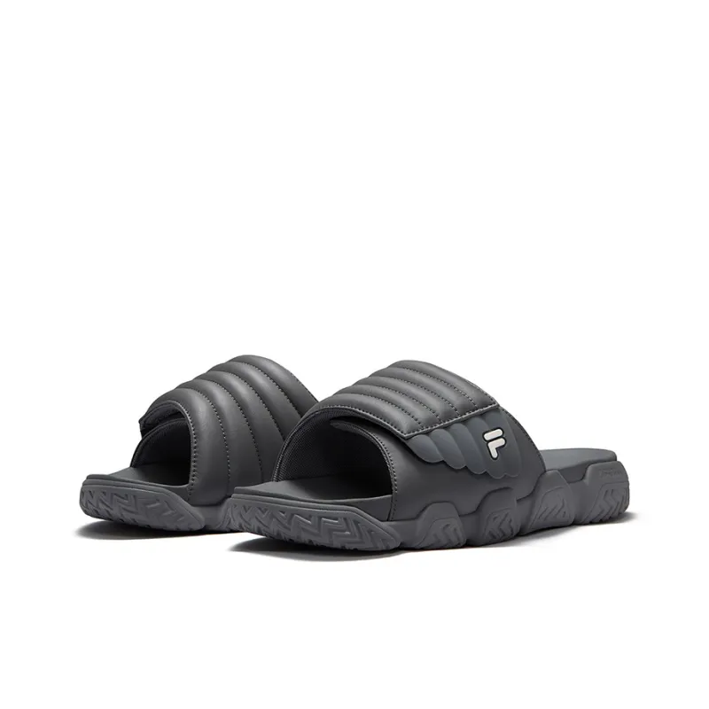 FILA FUSION BARRICADE Slide Slippers Men's Gray-1