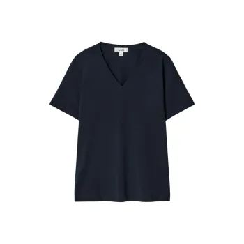 COS T Shirts Women's Navy Blue