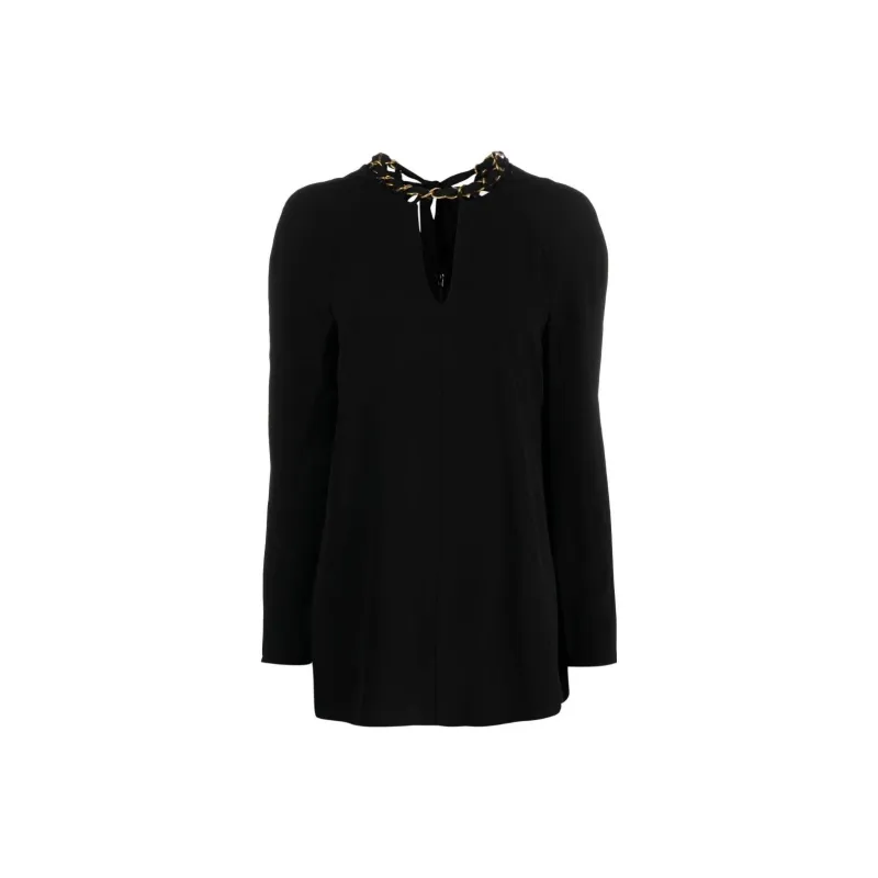 Zimmermann Chain-detailed Long Sleeve Blouse-0