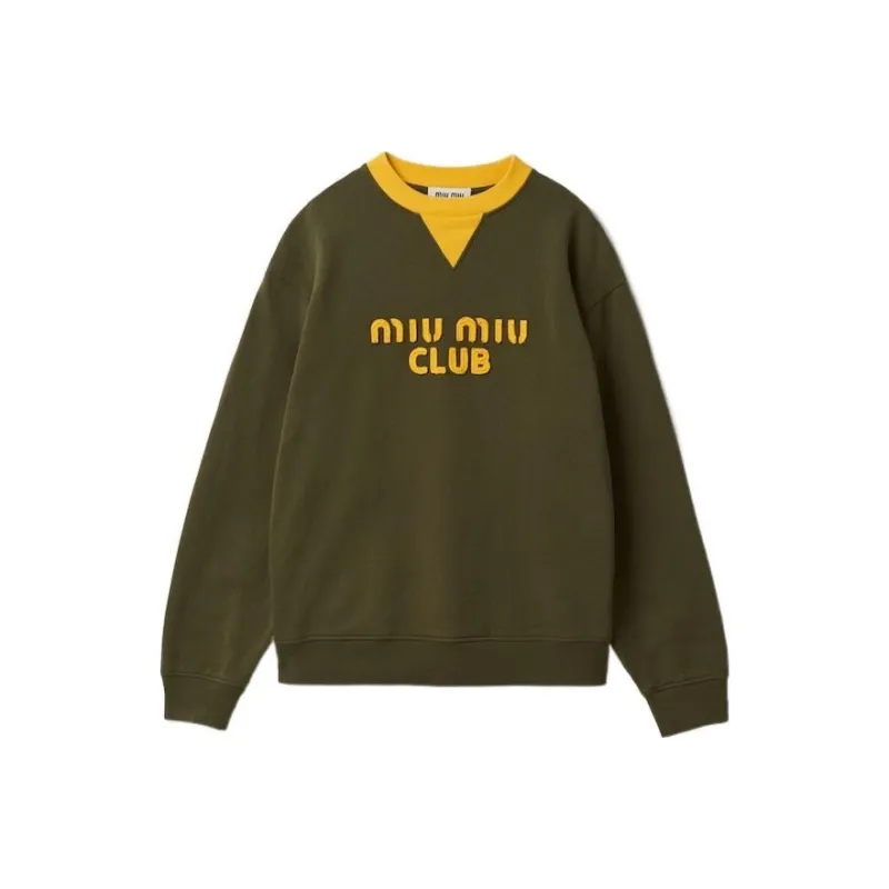MIU MIU SS24 Sweatshirt Women's Camouflage-0