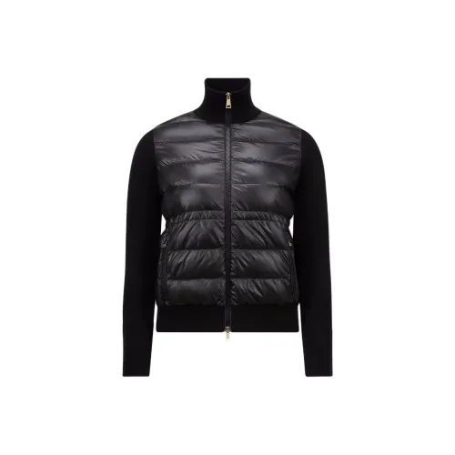 Moncler Tricot Zip Up Padded Jacket