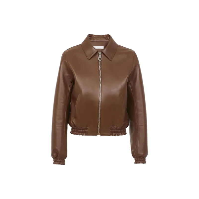 Chloé Zip-up Leather Jacket-0