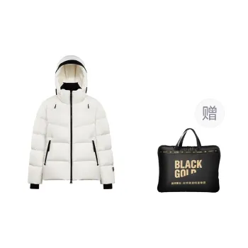 GOLDFARM Down Jacket Unisex Haute Couture Royal White