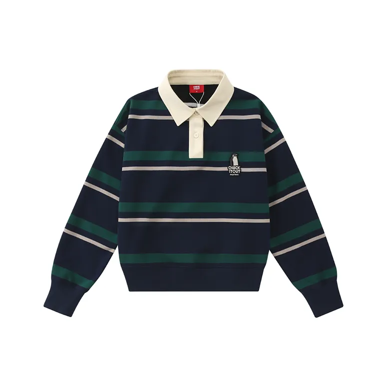 Checkitout Sweatshirt Unisex Cyan/Blue/Green/Ecru-0