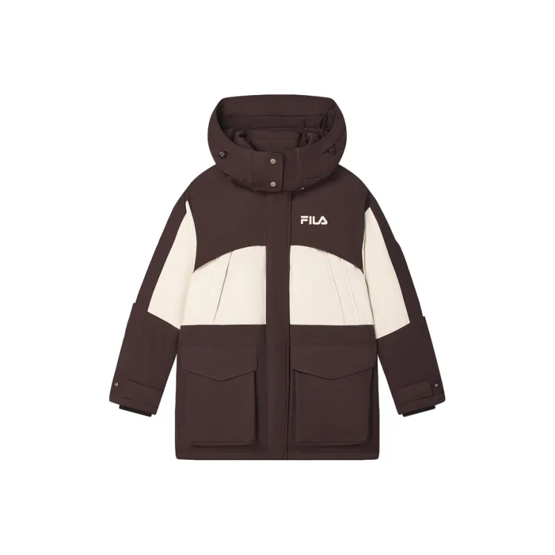 FILA ORIGINALE Down Jacket Women's Sandalwood Brown-0