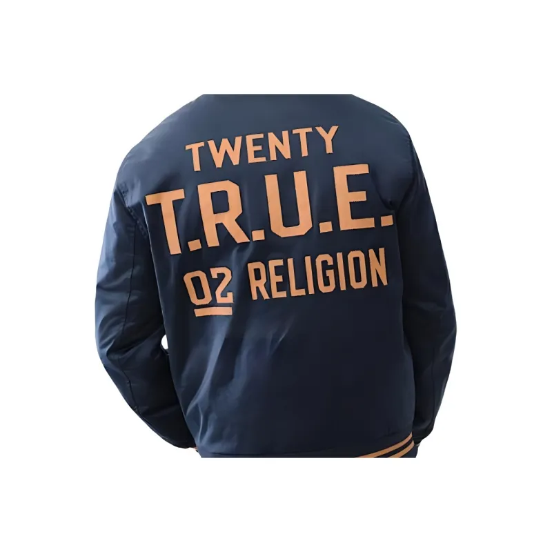 TRUE RELIGION Jackets & Coats Men's Blue-4