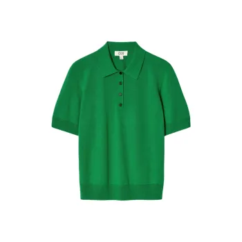 COS Polo Shirts Women's Green