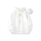 White, Fleece-Lined