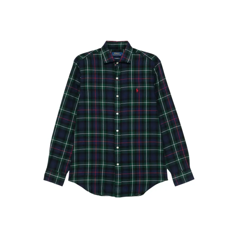 Polo Ralph Lauren Pony Embroidered Flannel Shirt-0