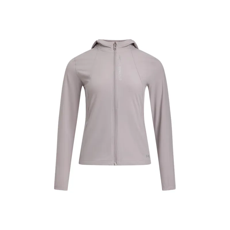 Under Armour SS25 Jacket Women's Daybreak Gray Pink-0