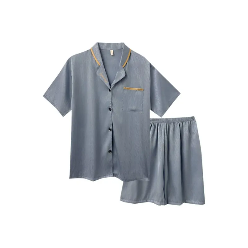 Qiao Ni Tong Pajama Set Women's Light Pink-17