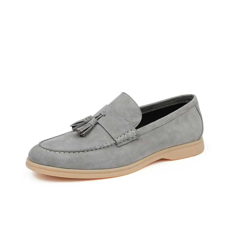 ASTON M.JAZZ Loafers Men Black/Gray/Coffee-1