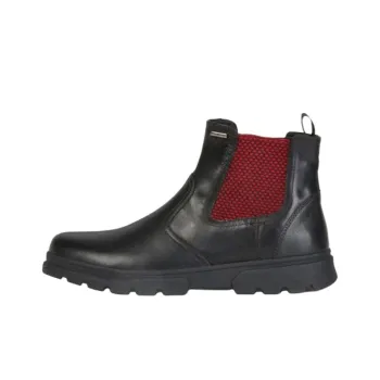 GEOX AMPHIBIOX Short Chelsea Boots Men's Black