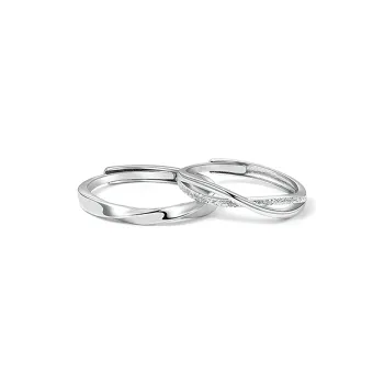 AIDIER 999 Fine Silver Rings Unisex