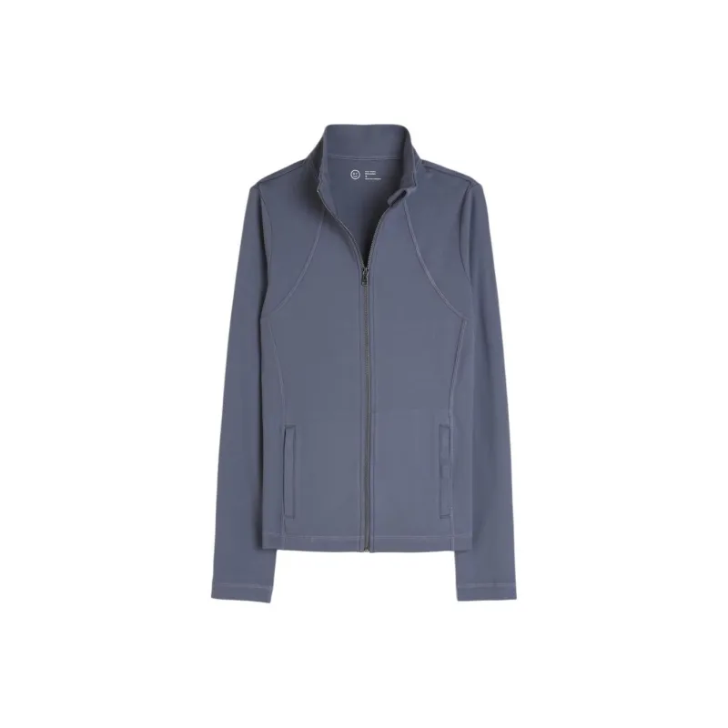 Hollister Jackets Coats Women's Gray Blue-0