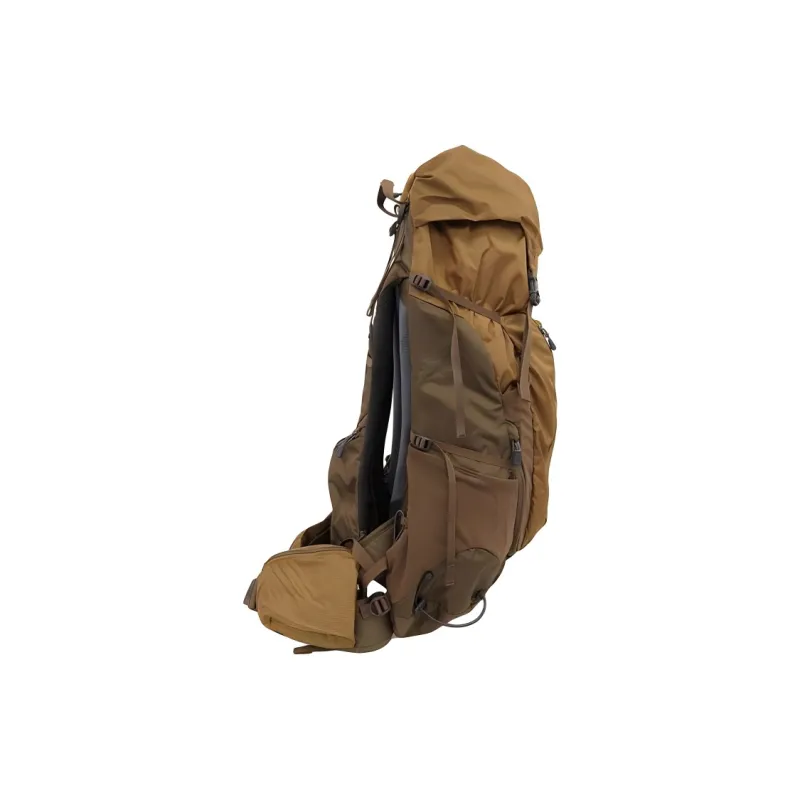 MONTBELL Nylon Outdoor Mountaineering Bag, Backpack Regular Unisex Brown-4
