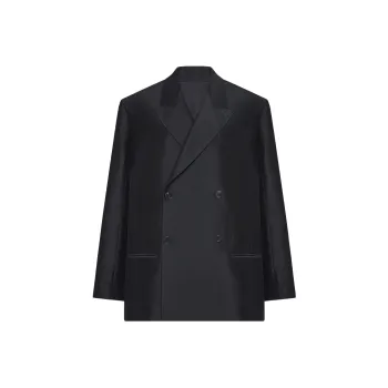 THE ROW Cosima Wool silk Blend Jacket