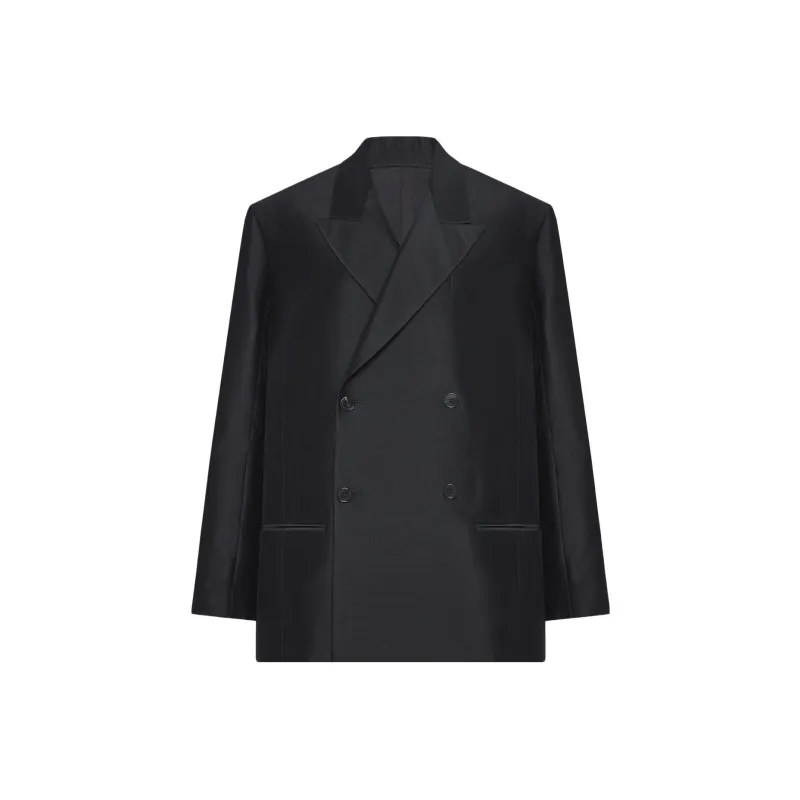 THE ROW Cosima Wool silk Blend Jacket-0