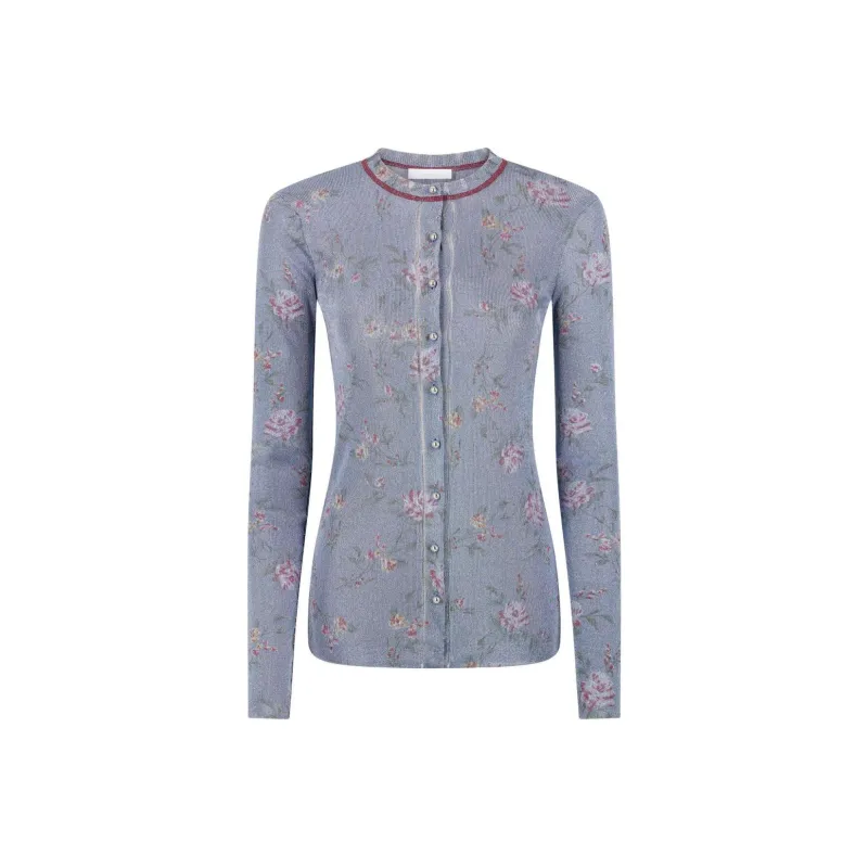 Paco Rabanne Floral print Cardigan-0