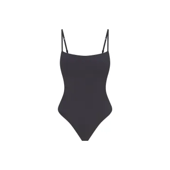 SKIMS SS25 SMOOTH LAYERS CAMI BODYSUIT Jumpsuit Women's GRAPHITE/Graphite