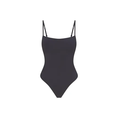 SKIMS SS25 SMOOTH LAYERS CAMI BODYSUIT Jumpsuit Women's GRAPHITE/Graphite