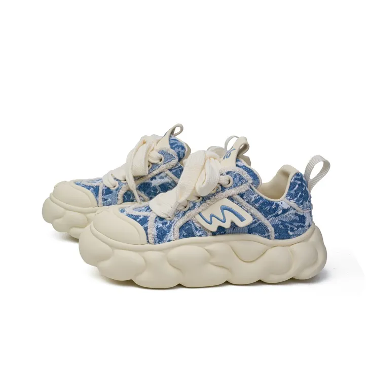 R6 Anti Slip And Wear Resistant Height Increasing Low Top Casual Shoes Women's-19