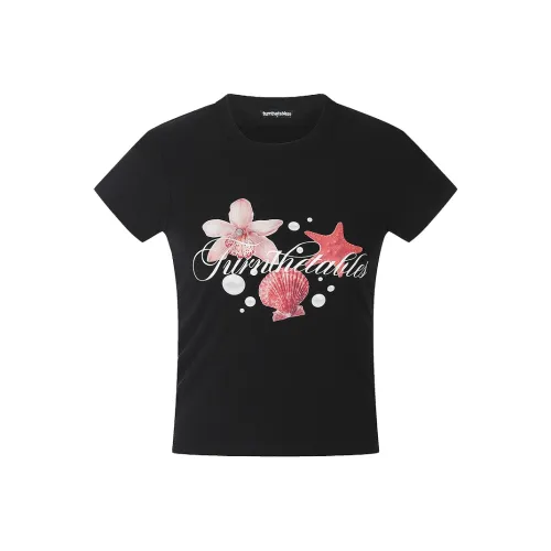 TURNTHETABLES Set in Sleeve T Shirt Women's