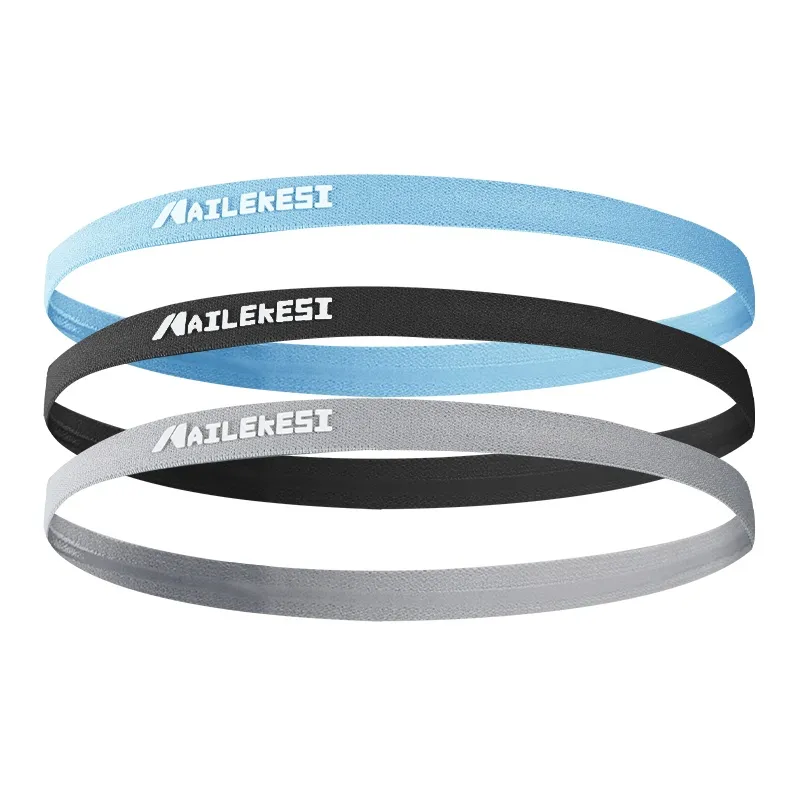 NAILEKESI Sweatbands Elastic Sports Running Fitness Unisex-0