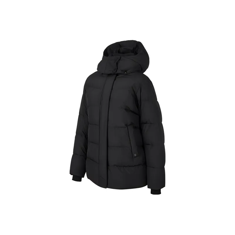 Skechers Down Jackets Women's Carbon Black/0018-0