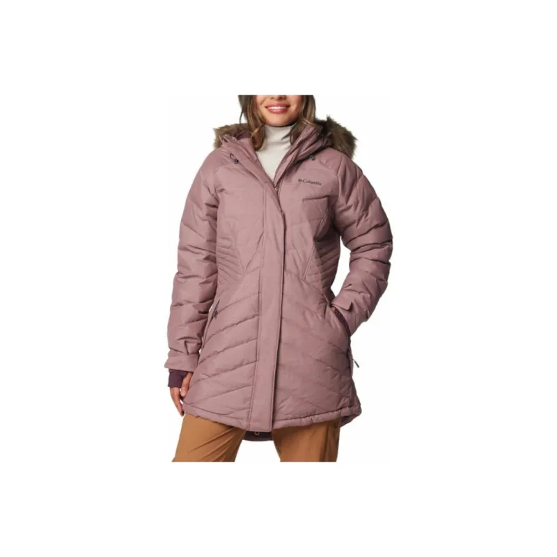 Columbia Down Jacket Women's Prunus Matte-0