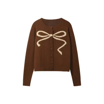 MISHOW Knitwear Women's Coffee