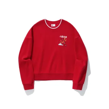LiNing Sweatshirt Women's Samba Red