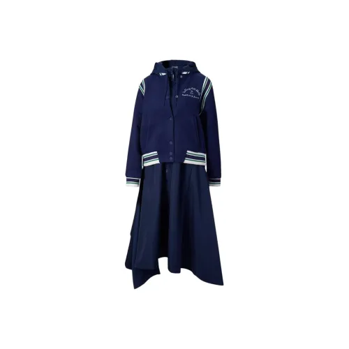 PUMA X June Ambrose Reversible Varsity Jacket 'Blue/Green'