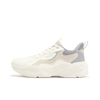 361° Cushioning Abrasion Resistant Lightweight Low Top Casual Shoes Women's Feather White Oat Milk