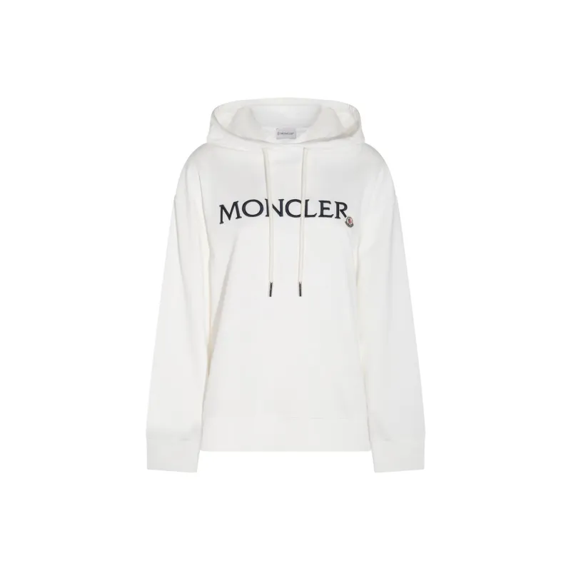 Moncler Logo Embroidered Drawstring Hoodie-0