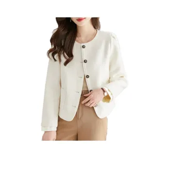 【dme】 Coat Jacket Women's Raw White