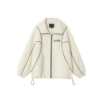 OUNIXUE Jackets Women's Beige